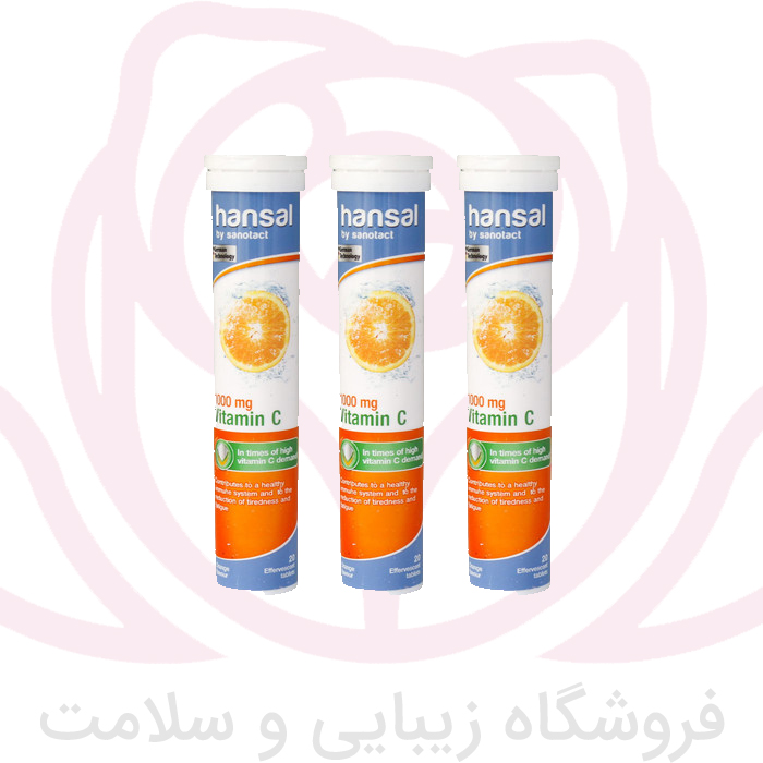 قرص جوشان مولتی ویتامین جونیور ‌هانسال