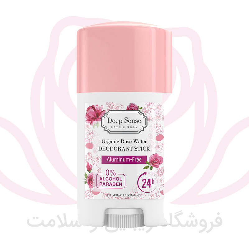 دیپ سنس دئودورانت خوشبو کننده بدن رز