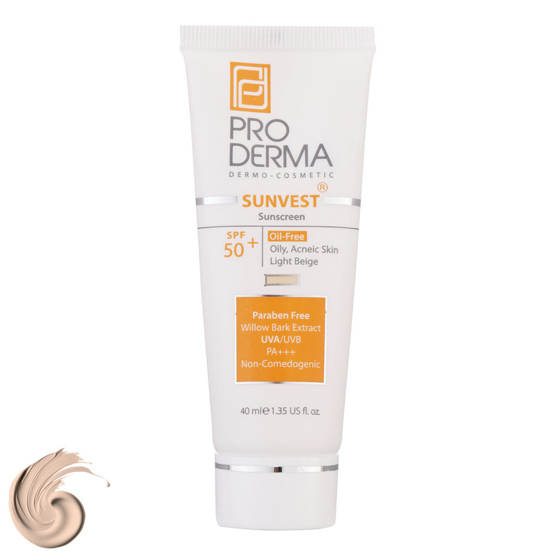 پرودرما کرم ضدآفتاب و ضد لک رنگی نچرال بژ