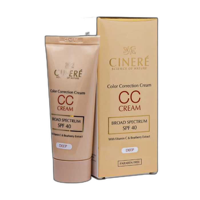 سینره سی سی کرم SPF40 (روشن)