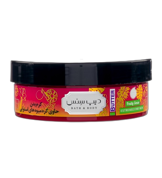 دیپ سنس کره بدن میوه های استوایی