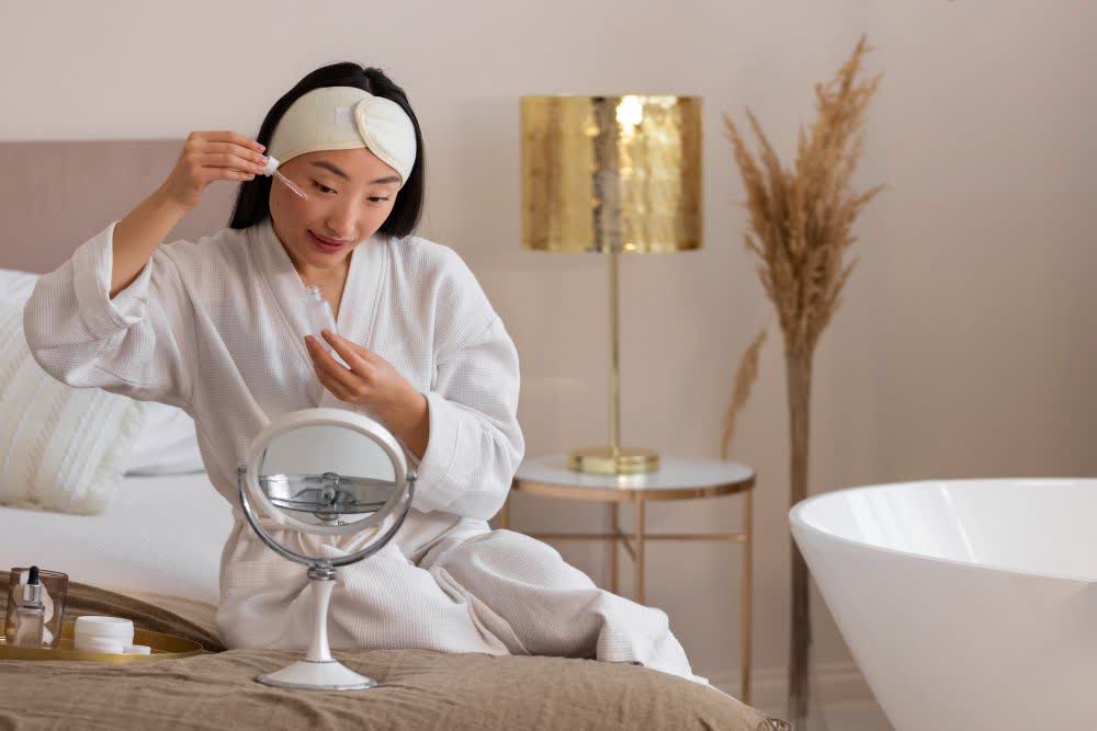 روتین پوستی بعد از حمام