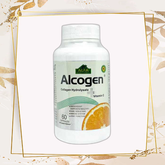 کپسول آلکوژن با ویتامین C آلفا ویتامینز